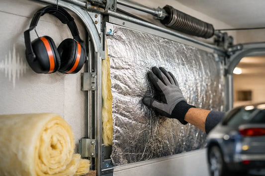 Garage Door Noise Insulation That Actually Works