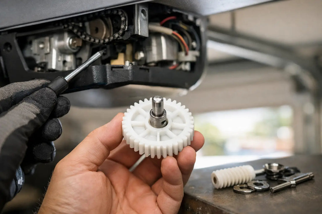 Garage Door Opener Gear Replacement