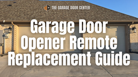 Garage Door Opener Remote Replacement Guide