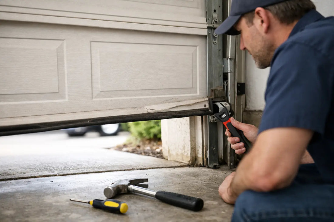 Why Garage Door Sticks and How to Fix It