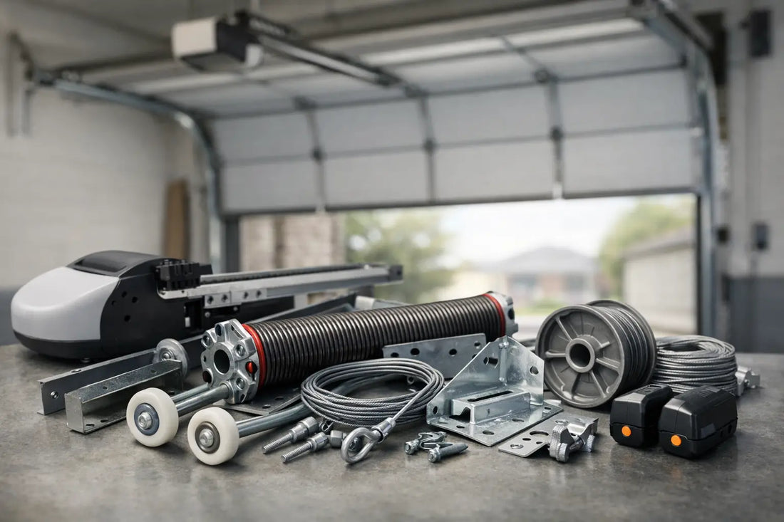 Garage Door Parts Diagram Explained